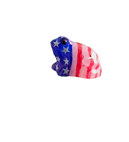 040 Patriotic Frog