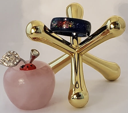 1094 Ring (Red, White & Blue), Size 9 shown