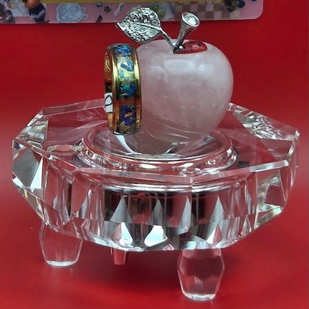 1130 Crushed Opal & Blue Calcite, Size 10.5